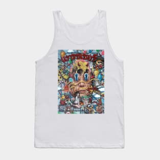 Your Memories Are Lies XXVI: Thrasher | Apocalyptic Labyrinth | Fantasy VS Reality | Acid Bath | Original Oil Painting Tyler Tilley Tank Top